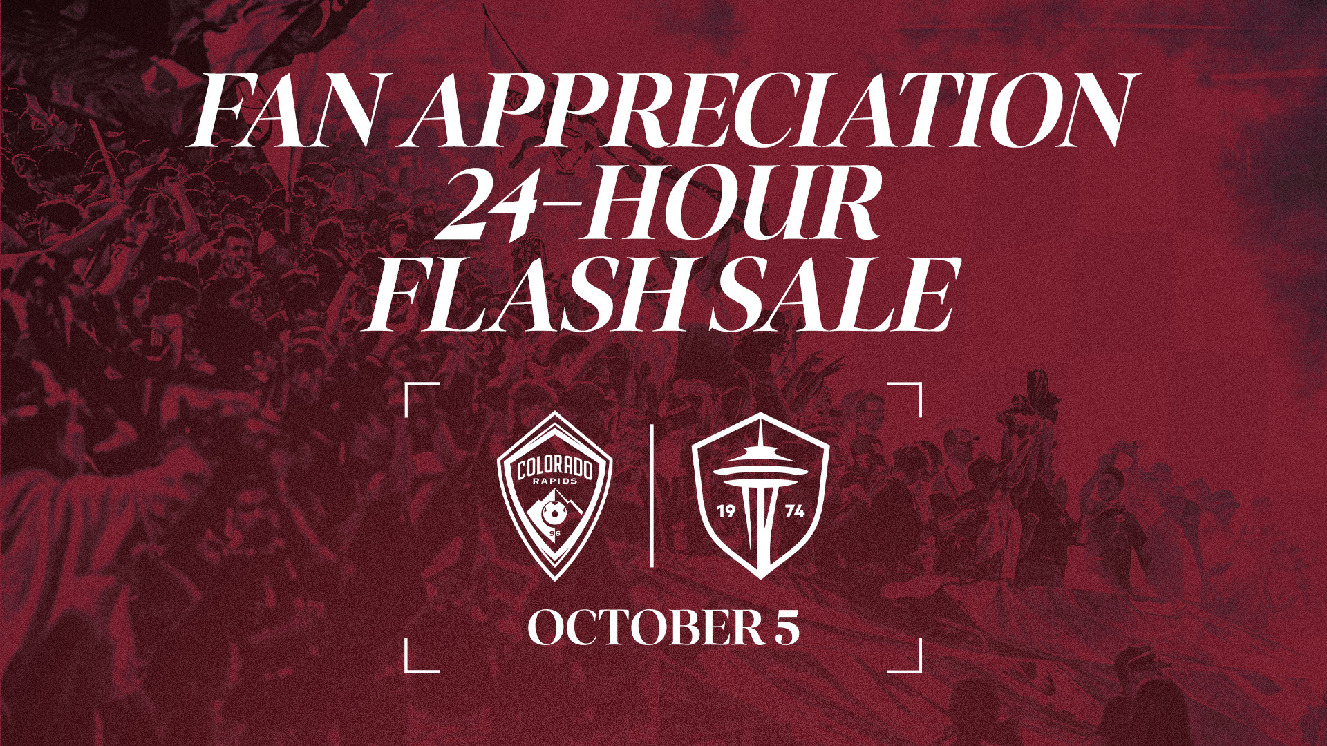 Fan Appreciation Night 24 Hour Flash Sale